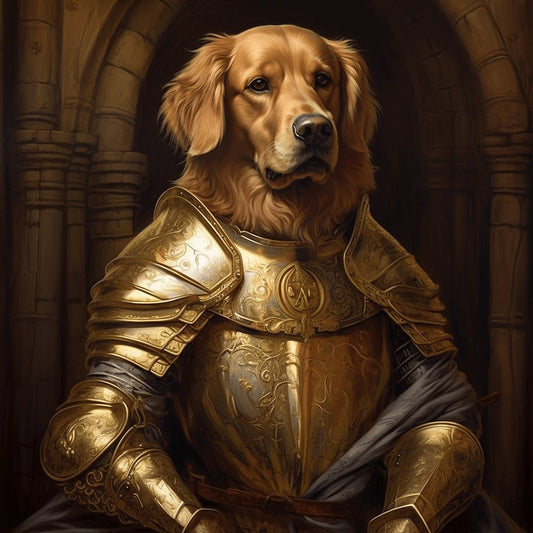 Paint My Dog's Portrait: Where Fur Meets Canvas