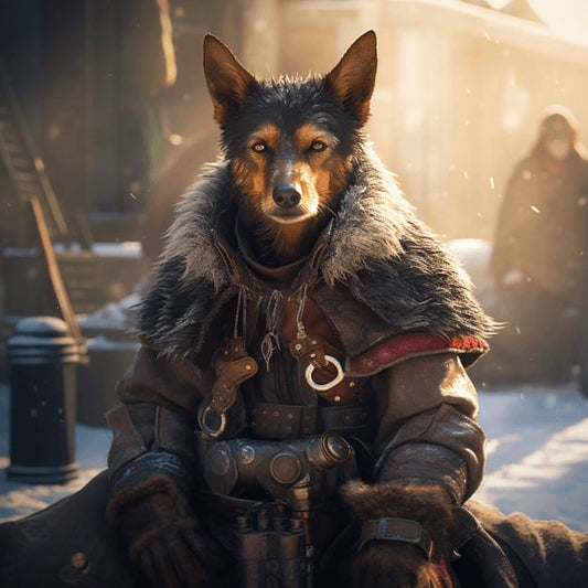 Portraits of Dogs in Costume: Unleash Their Inner Star