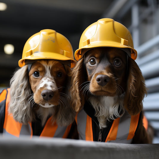 Versatile Architect Dog Photo Art Image