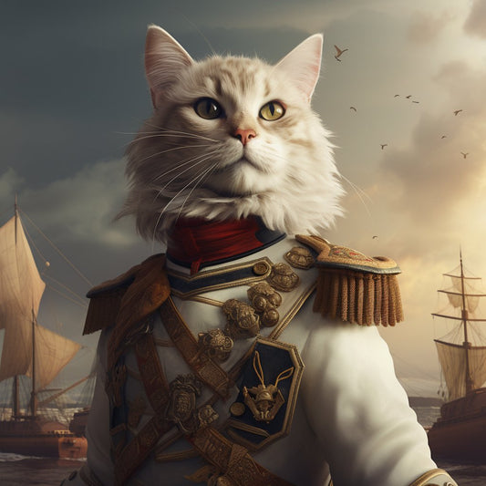 Strategic Admiral Custom Dog Wall Art Photo