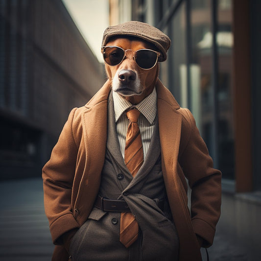 Fashion Dog Wall Art Pic