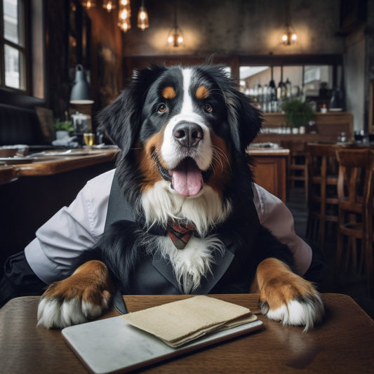 Outstanding Waiters And Waitresses Dog Digital Art Photograph