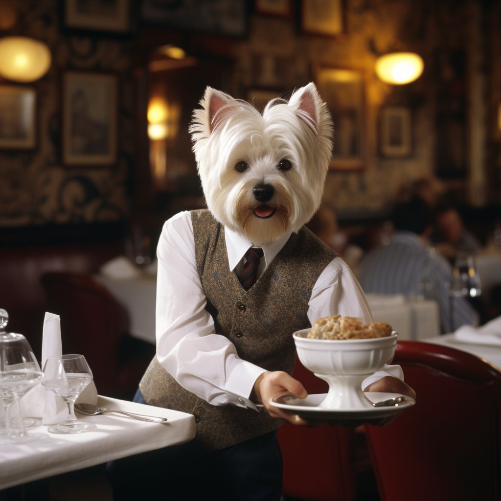 Skilled Service Personnel In Action Dog Pop Art Prints