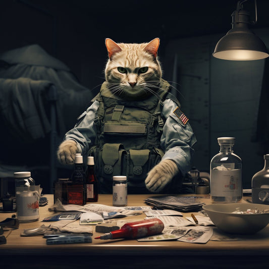 Healthcare Specialist Cute Cat Wall Art Photograph