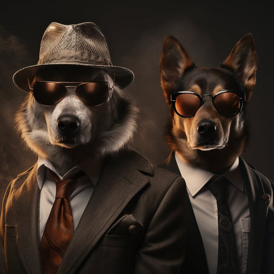 Dominant Mafia Boss Pet Art Canvas Image