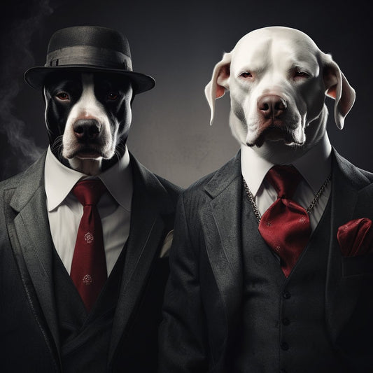 Conniving Mafia Boss Pet Into Art Image