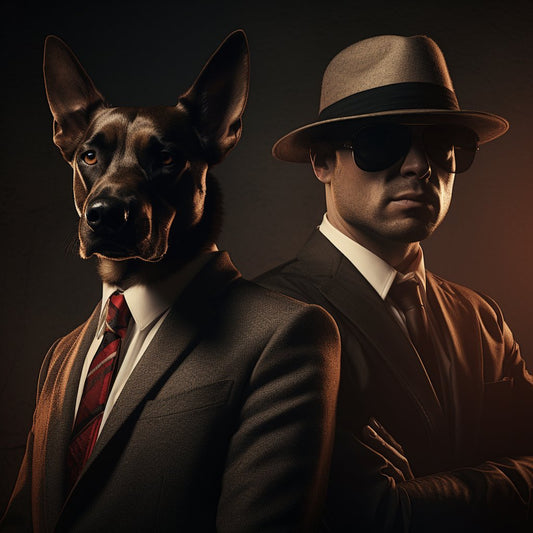 Ruthless Mafia Boss Pet Canvas Art Photo