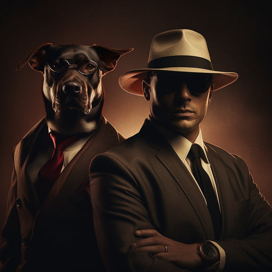 Cunning Mafia Boss Pets Creation Art Photo