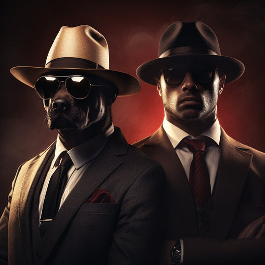 Dominant Mafia Boss Pet Wall Art Photo