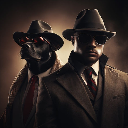 Wealthy Mafia Boss Precious Pet Art Photo