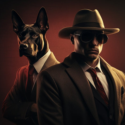 Sinister Mafia Boss Best Pet Canvas Art Photo