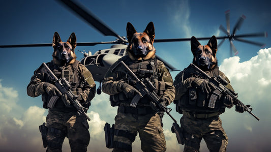 Special Operations Veteran The Pet On Canvas Prints
