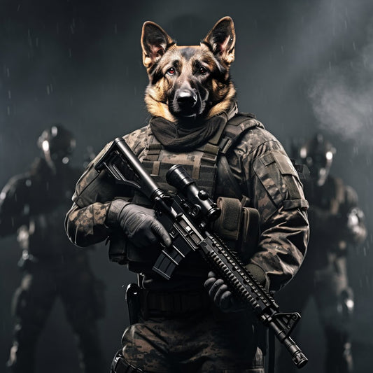 Special Operations Infiltrator Pet Canvas Wall Art Custom