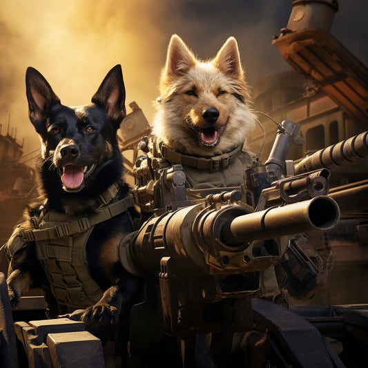Expert Machine Gun Specialist Canvasist Pet Image