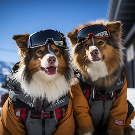 Telemark Enthusiast Custom Pet Canvas Art Print