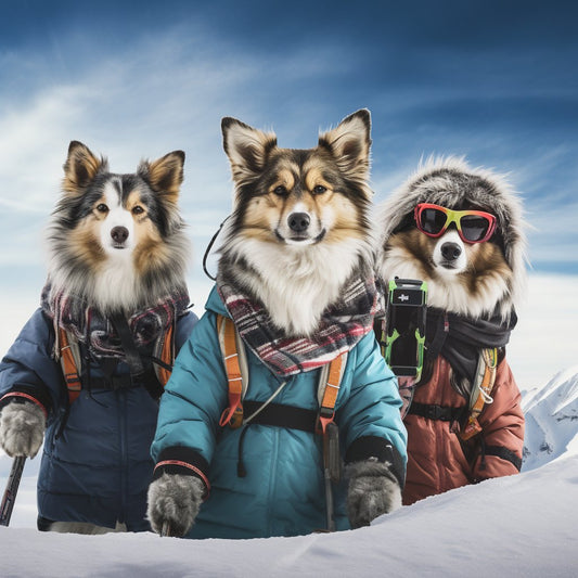 Mountain Resort Visitor Your Pet On Canvas Wall Art