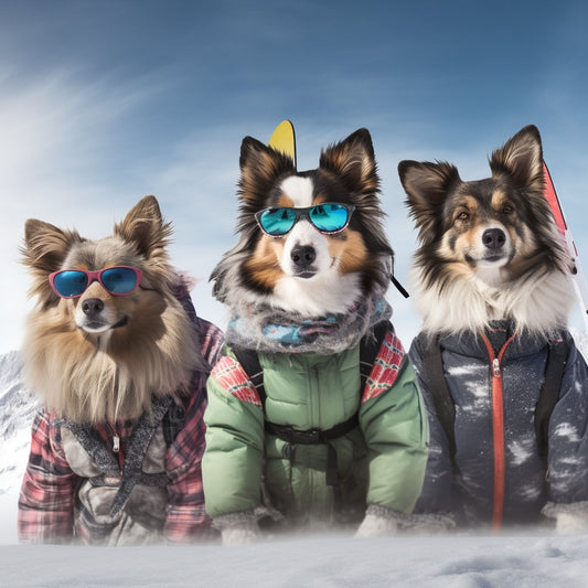 Ski Lodge Guest Pet On A Canvas Wall Art