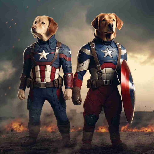 Swift Captain America Turn Picture Of Pet Into Portrait