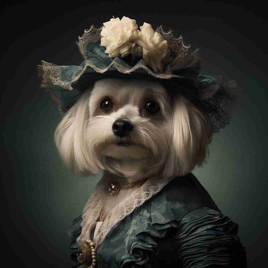 Experienced Ambassador Pets In Paintings Wall Art