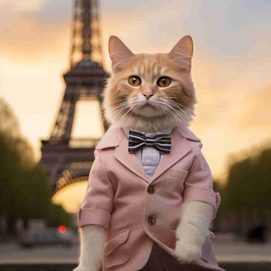 One Travel The Cat Art Prints