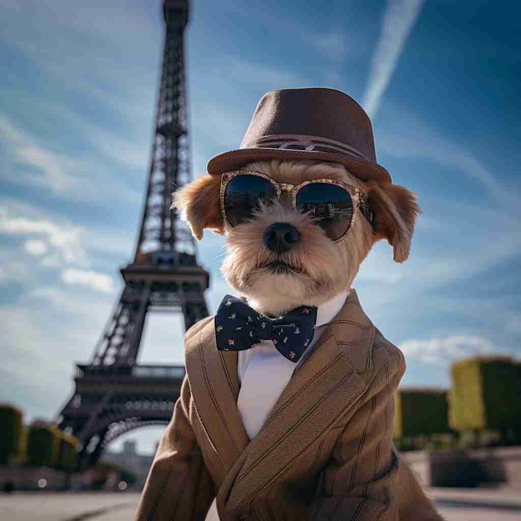 Personalized Dog Canvas Art Photo Pilgriming Wanderer