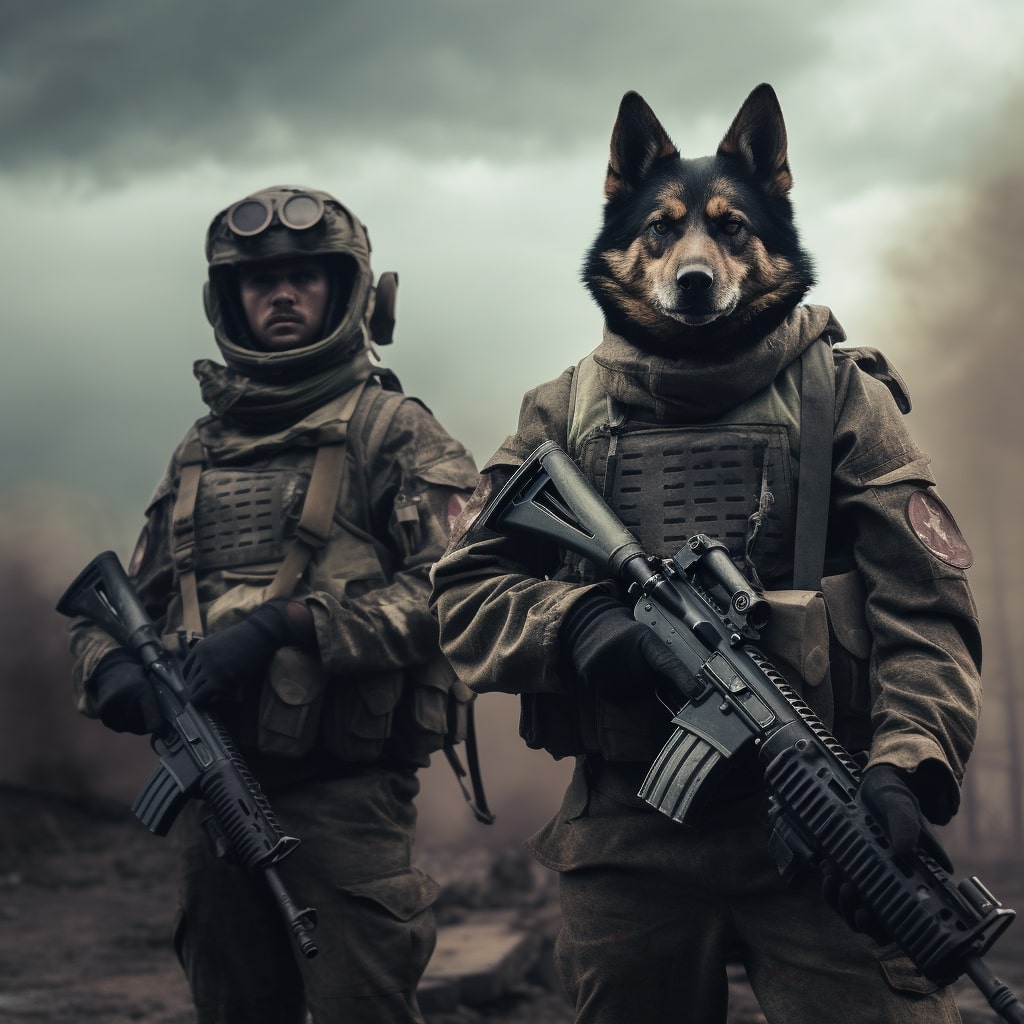 Austin's Finest: Elevate Your Pet's Majesty with Hand-Painted Portraits