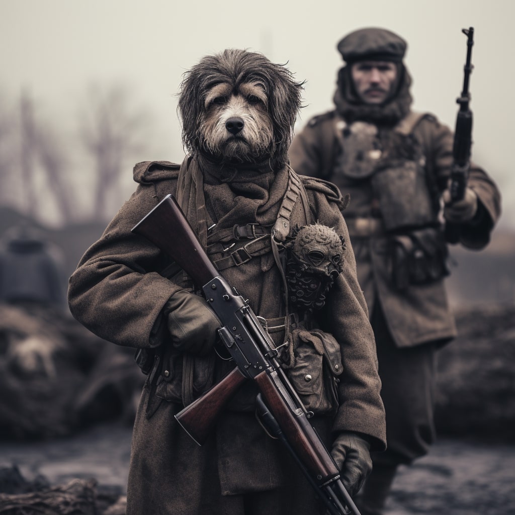 Capture Elegance: Pencil Dog Portraits by