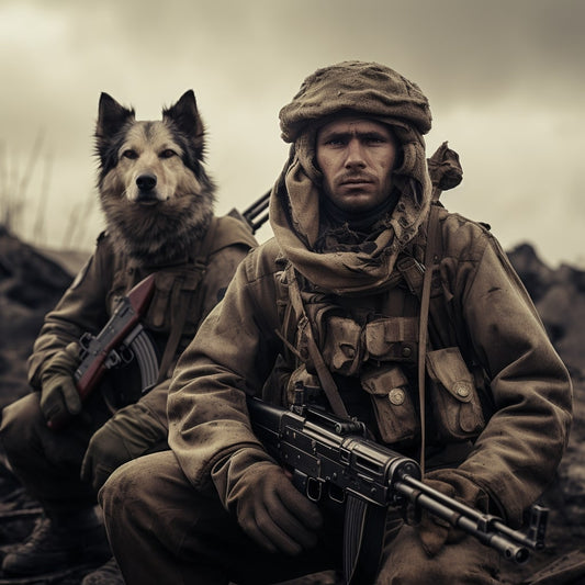 Bush Dog Beauty: Artistic Canine Paintings