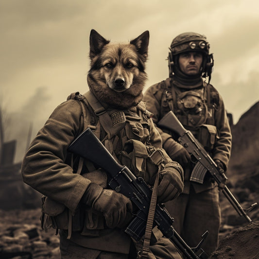 Breathtaking Bush Dog Paintings: Artistry