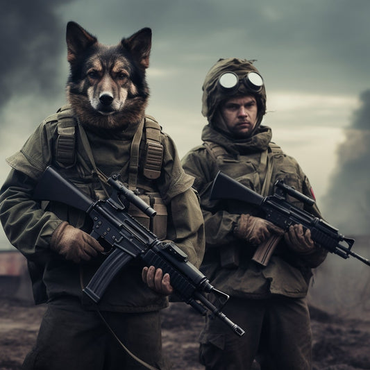 Self Portrait with a Black Dog: Expressing Bonds Beyond Words