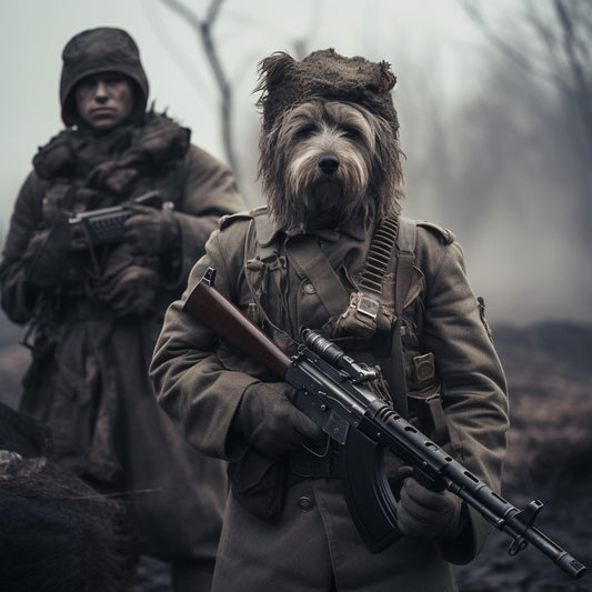 Finger Painted Pet Portraits: Whimsical Creations with Heart