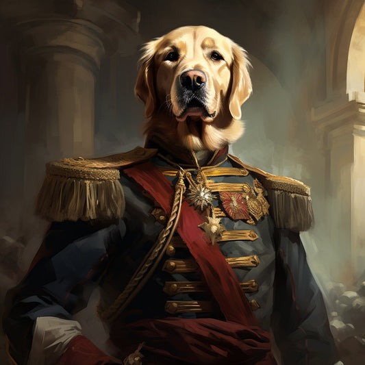 Pet Portraits Painting in Los Angeles: Hollywood Glamour for Your Pet