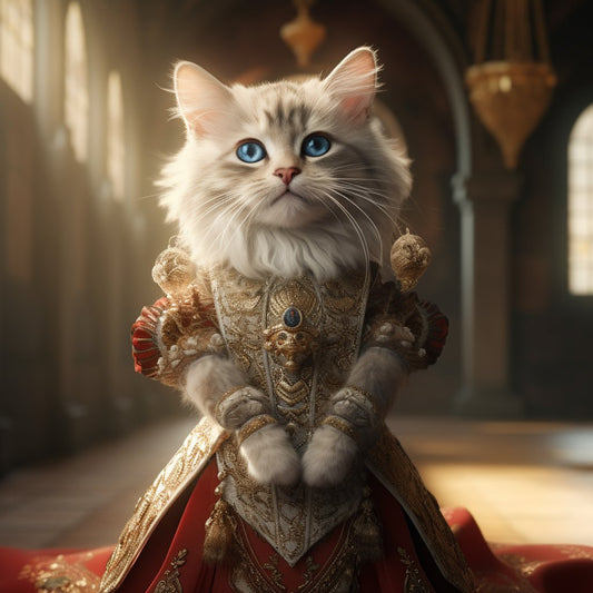 Majestic Portraits: Explore Royal Pet Art for Regal and Elegant Impressions