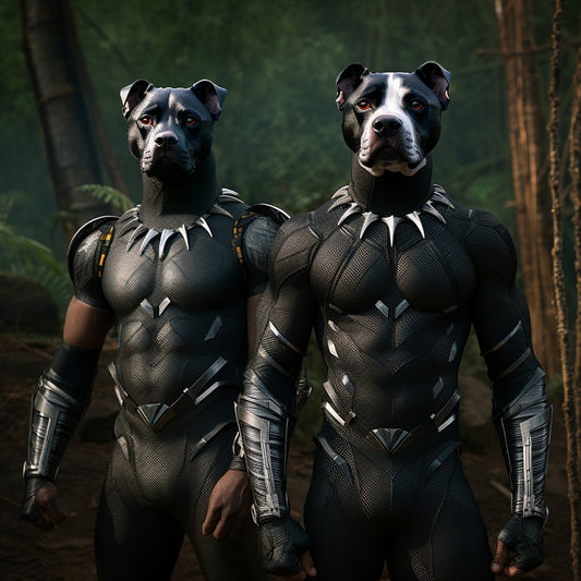 Majestic Marvels: Custom Pet Portraits for Big Dog Owners