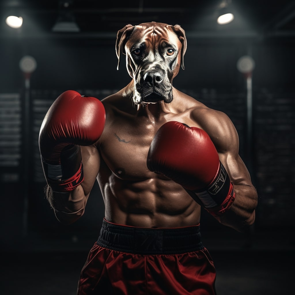 Majestic Great Dane Custom Portraits 闂佺偨鍎婚幏绋礹e Ideal Gift for Noble Owners