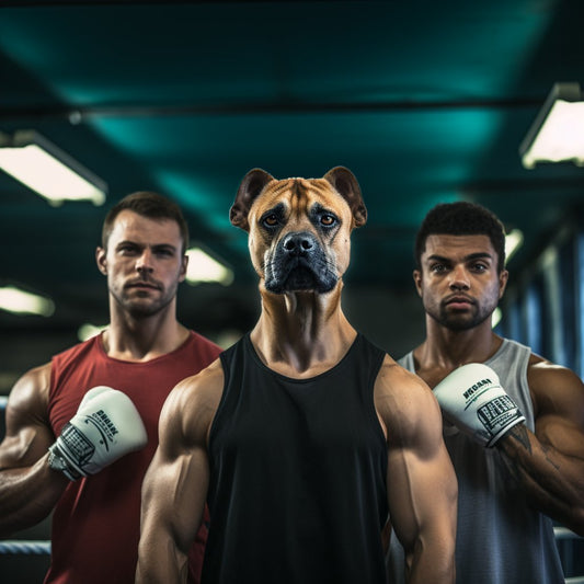 Great Dane Canvas - Majestic Grandeur in Art