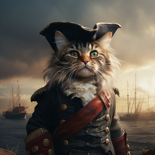 Vibrant Adventures - Orange Cat Painting Extravaganza