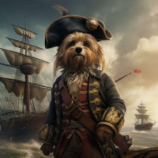 Ginger Cat Art - Sailing Through Spice and Sea