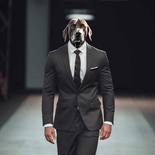 Whimsical Wonder:  as the Guy in Dog Suit