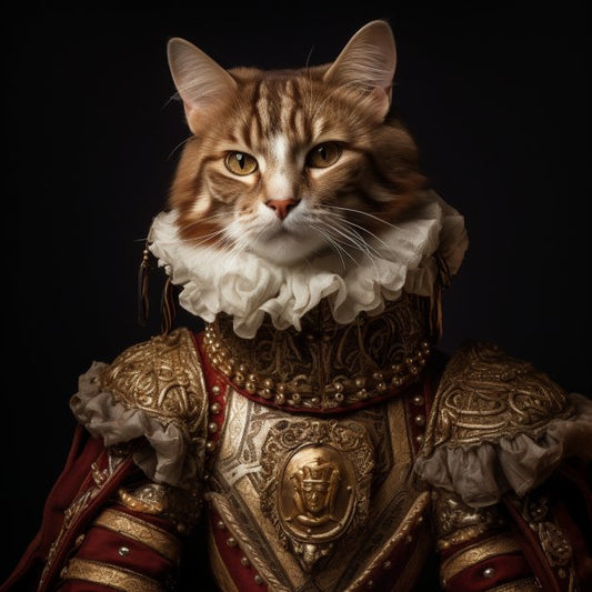 Monarch of Affection: Portrait of My Dog as a King