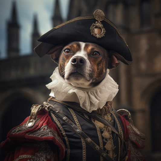 Crowned in Canine Majesty: The Royal Portrait of
