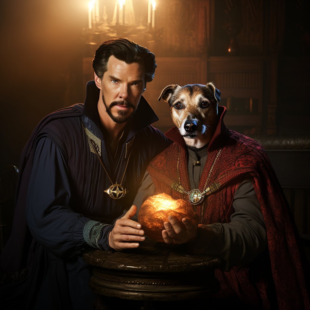 Majestic Warrior: in Warrior Cats Painting