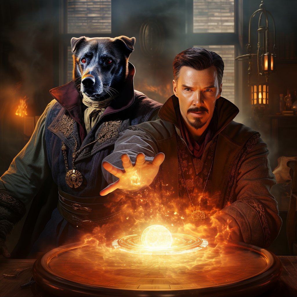 Timeless Charisma: in a Famous Cat