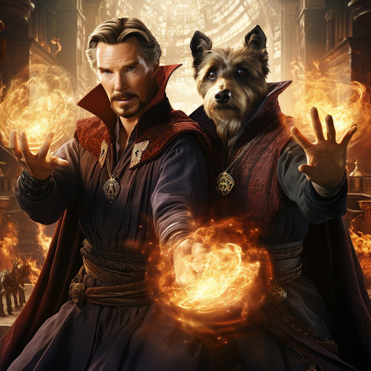 A Famous Vision in Black Cat Painting