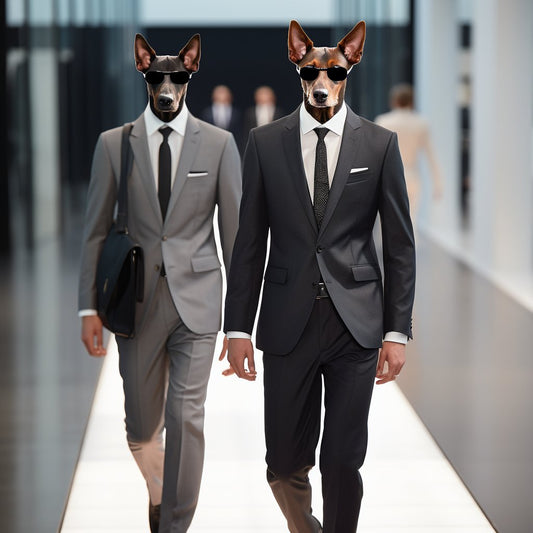 Pet-Safe Palette:  Dapper Portrait in Dog-Safe Paint