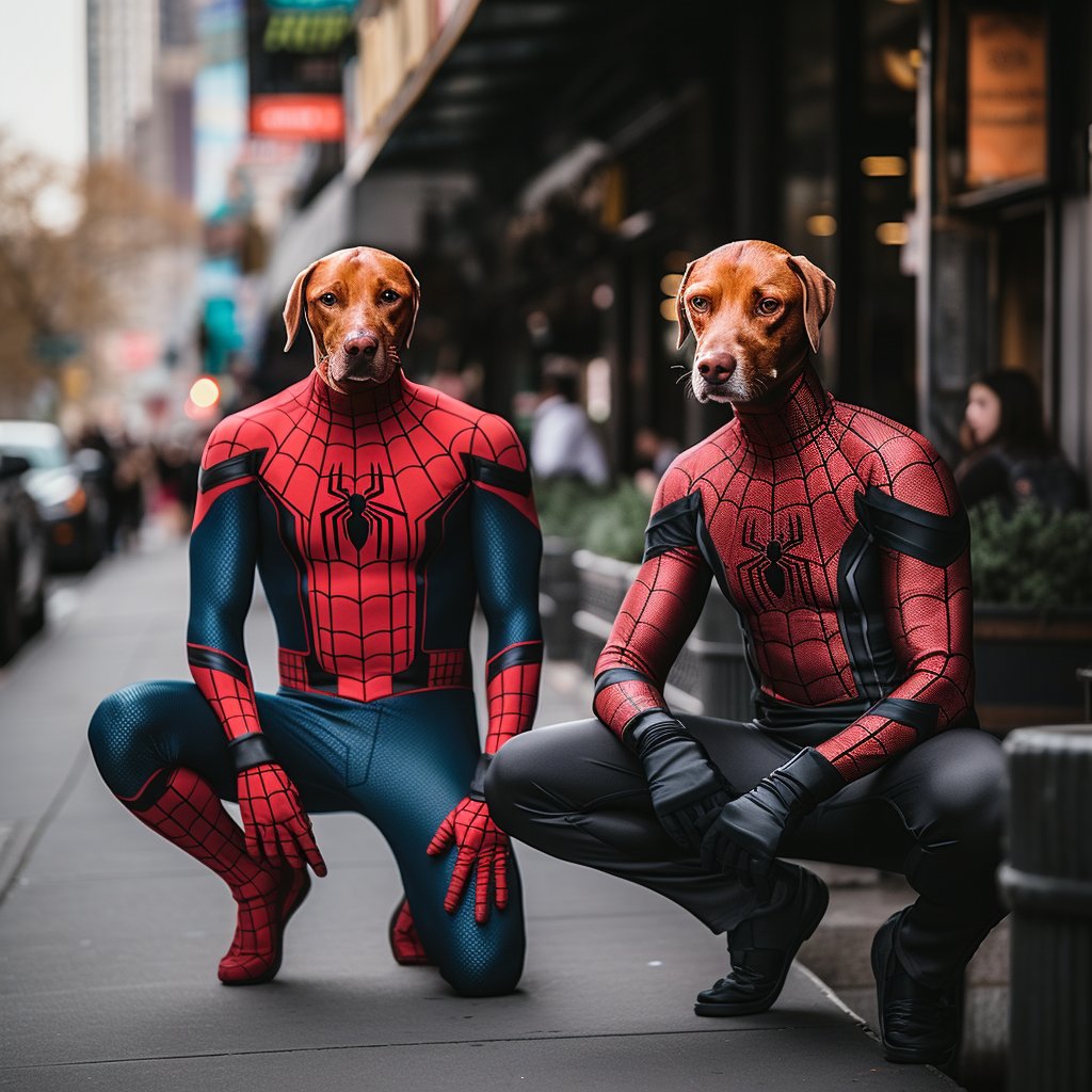 Canvas of Charisma: Iconic Dog Art Painting