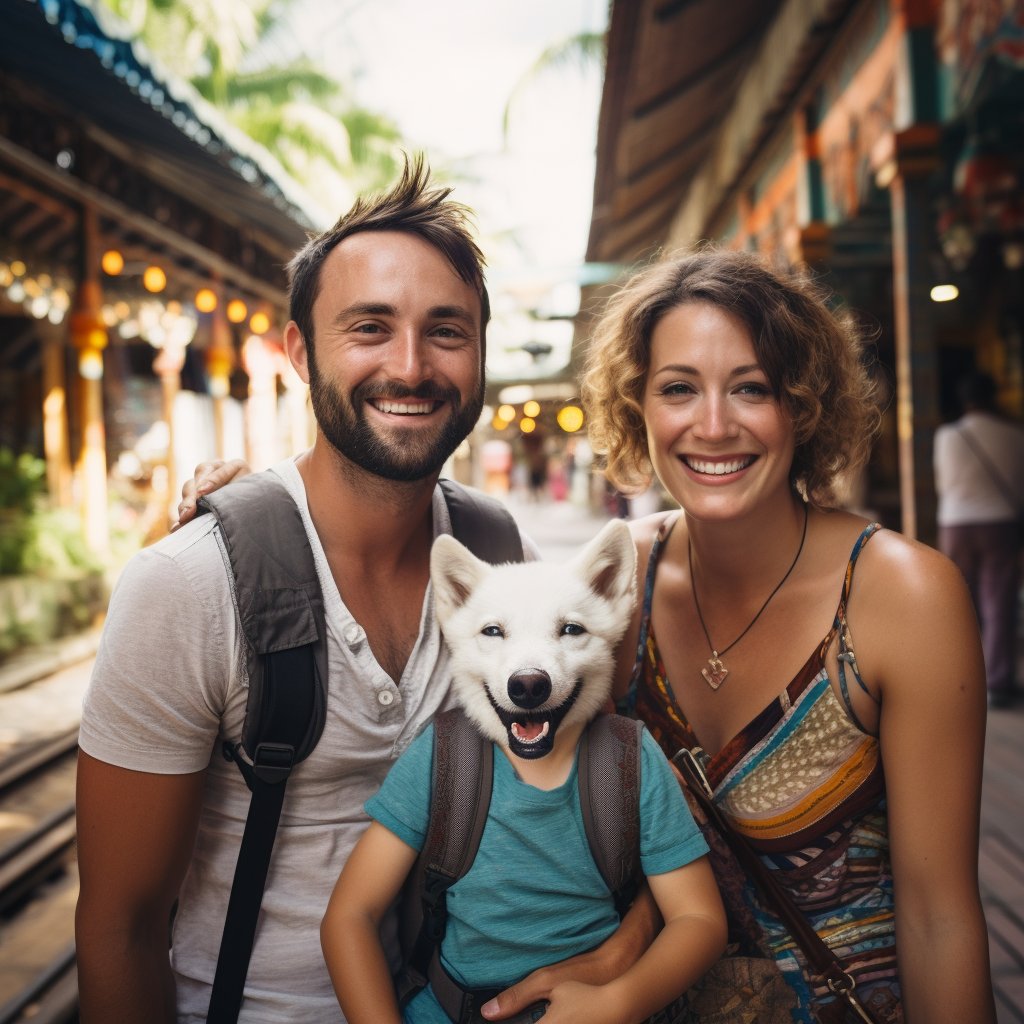 Timeless Realism: Simple and Realistic Canine Portrait