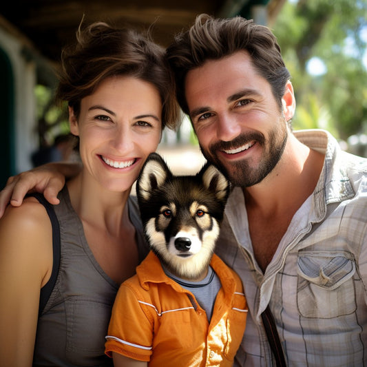 Pitbull Majesty: Noble Portrait of in Pencil