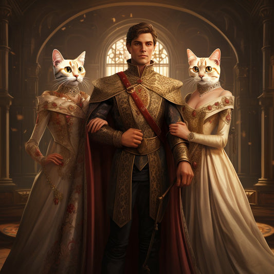 Pet Portrait Perfection: in High Renaissance Splendor