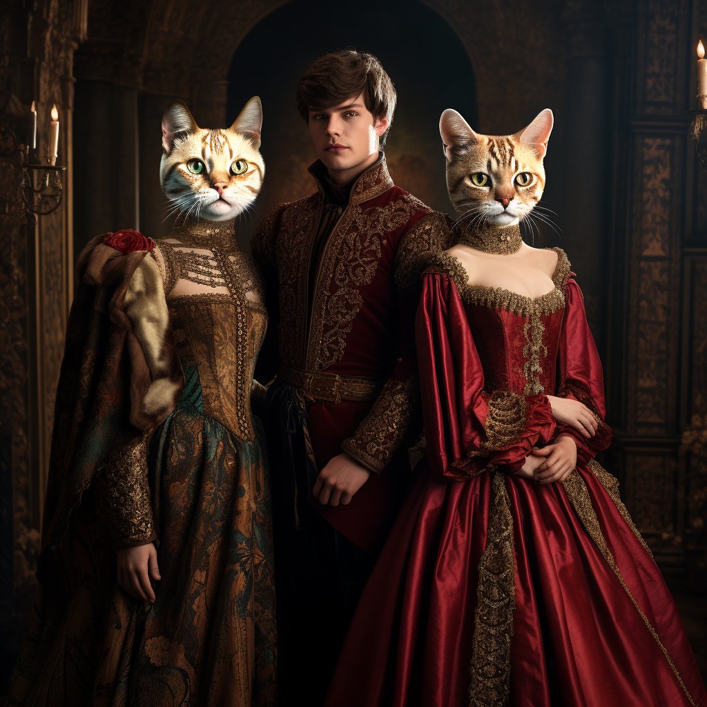 Pet Portrait Renaissance:'s Early Renaissance Splendor